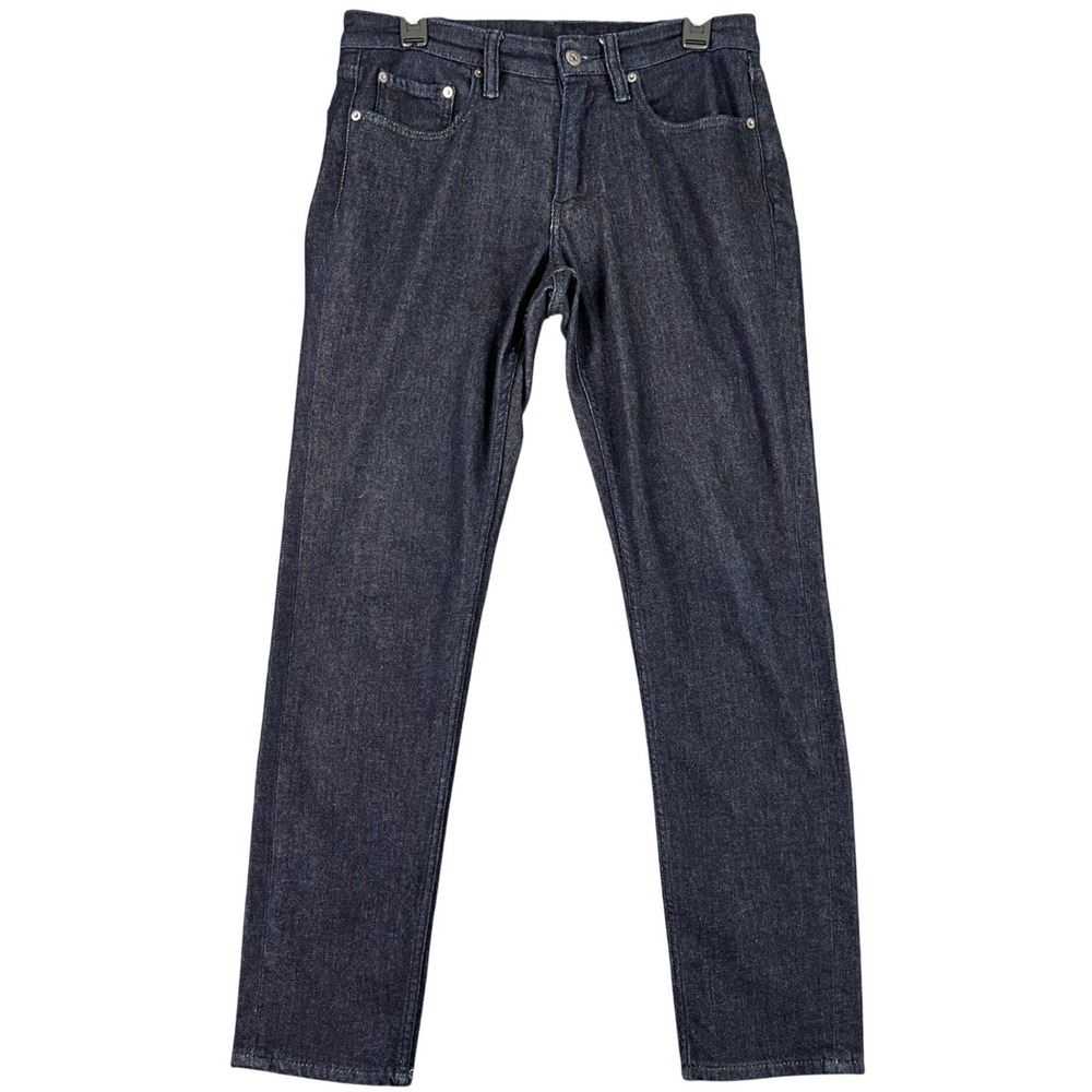 Bonobos‎ Slim Taper Jeans Mens 31x29 Dark Wash Denim Stretch Modern Casual Wear